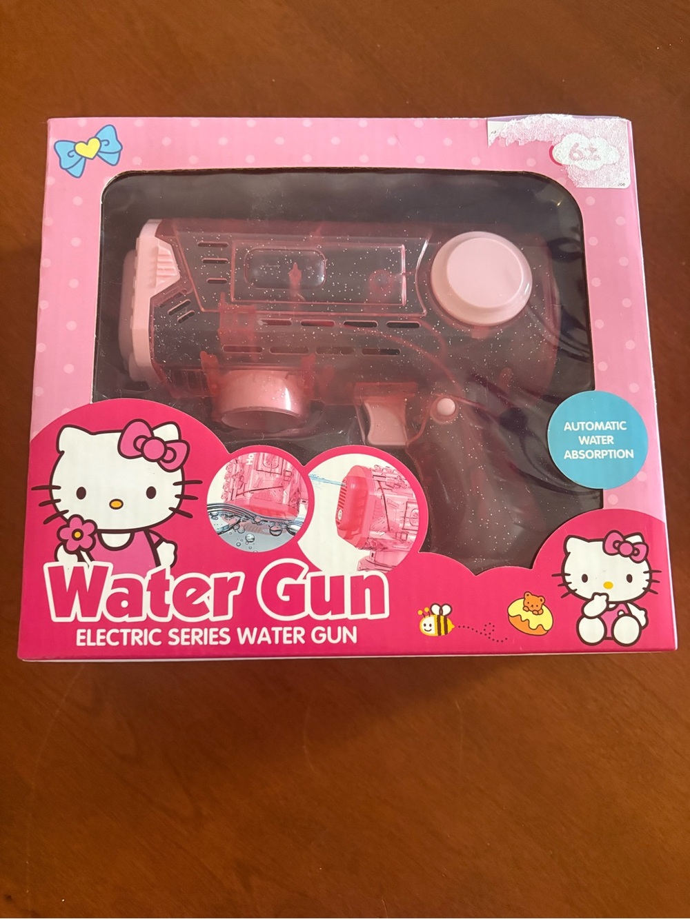 Hello Kitty Pink Glitter Electric Water Blaster